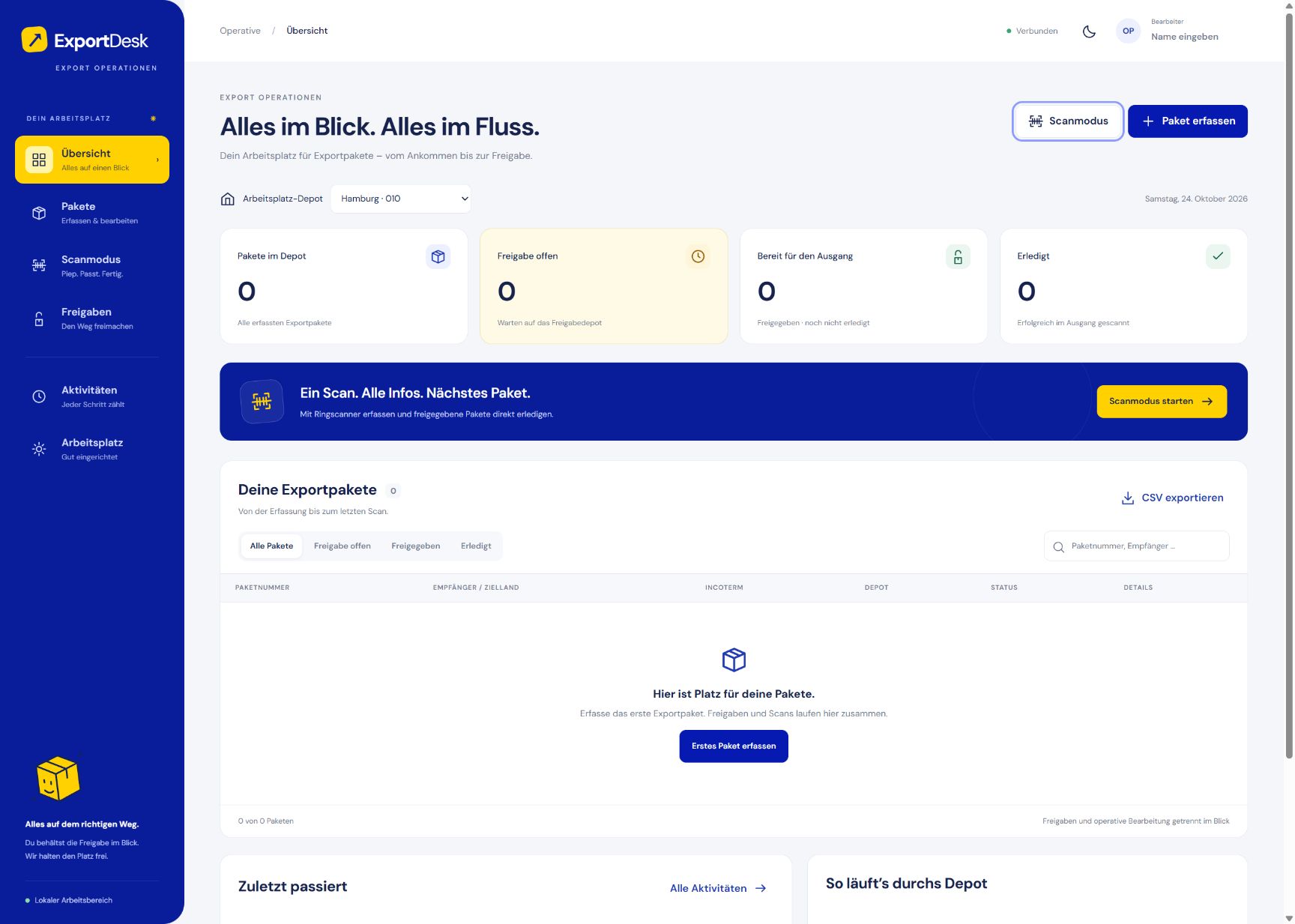 Screenshot: ExportTool
